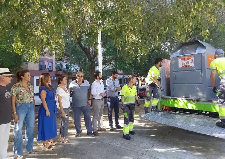 Sevilla Contenedor Aceite